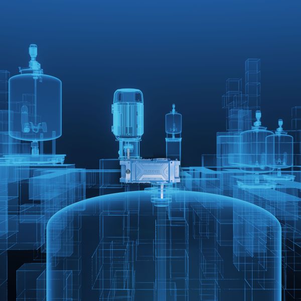 Durch das neue Gehäusekonzept ist die Plattform nun auch für Anwendungen wie Rührwerke und Mischer (im Bild) in der Lebensmittel-, Chemie- und Pharmaindustrie interessant.  (Bild: Flender)