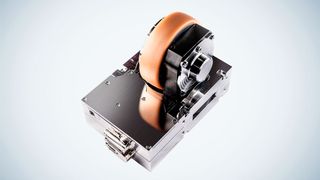 Das kompakte, einfach zu integrierende Antriebssystem „ArgoDrive“ von EBM-Papst kann für unterschiedlichste fahrerloste Tranfportfahrzeuge (FTF) eingesetzt werden. (Bild: EBM-Papst)