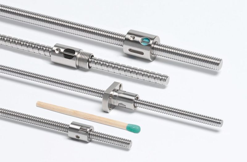 3   Die komplette Familie der kleinen Kugelgewindetriebe von Eichenberger. (Archiv: Vogel Business Media)