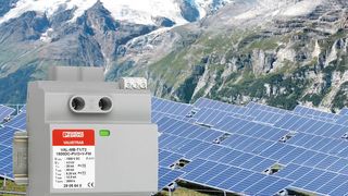 PV-Anlagen wirkungsvoll schützen: mit Komponenten für den Blitz- und Überspannungsschutz. (Phoenix Contact)
