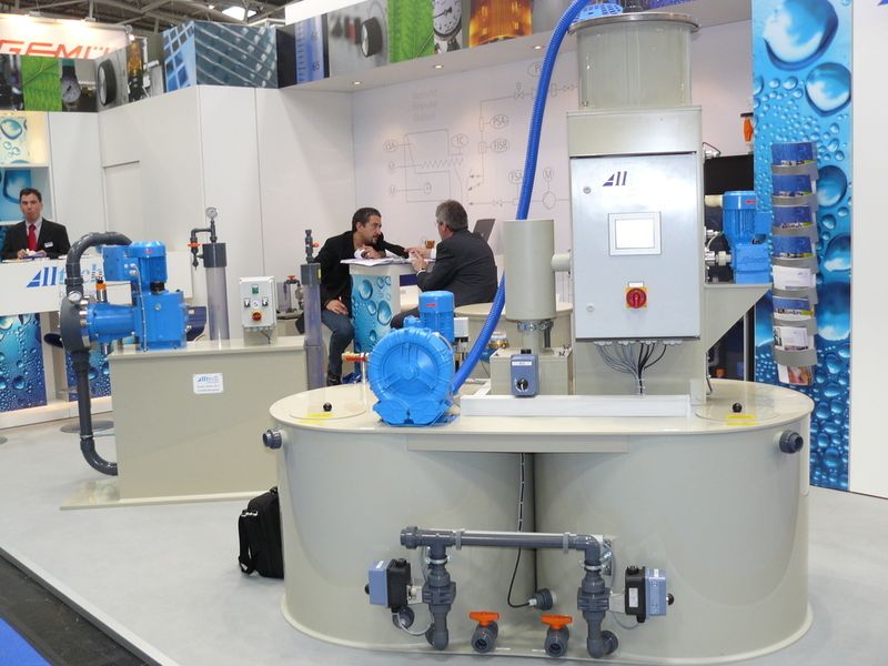 Löse-und Dosieranlage Continufloc R von Alltech  (Bild: PROCESS)