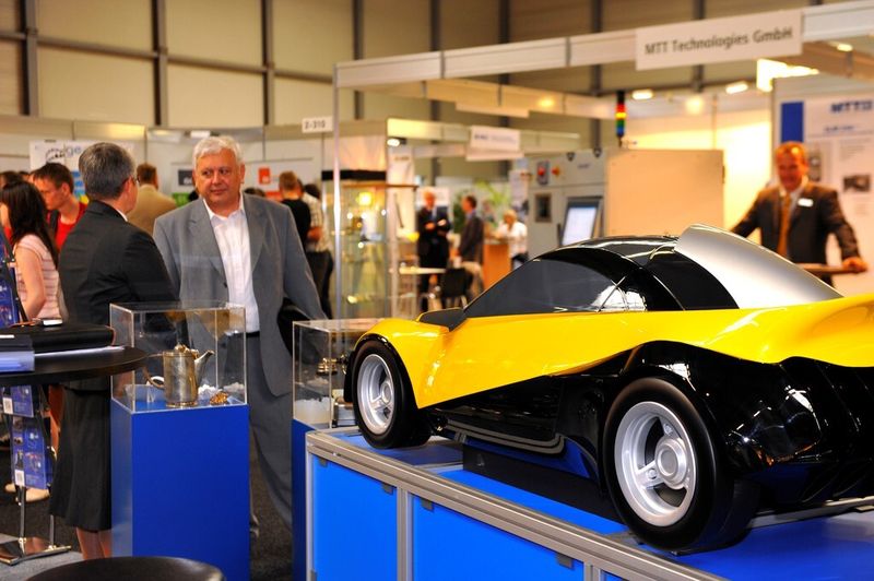 Keine Zukunftsmusik: der Traumwagen aus dem 3D-Drucker. (Bild: Messe Erfurt)