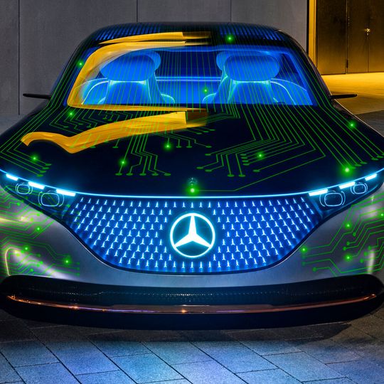 Daimler kooperiert mit Nvidia.(Bild:  Daimler)