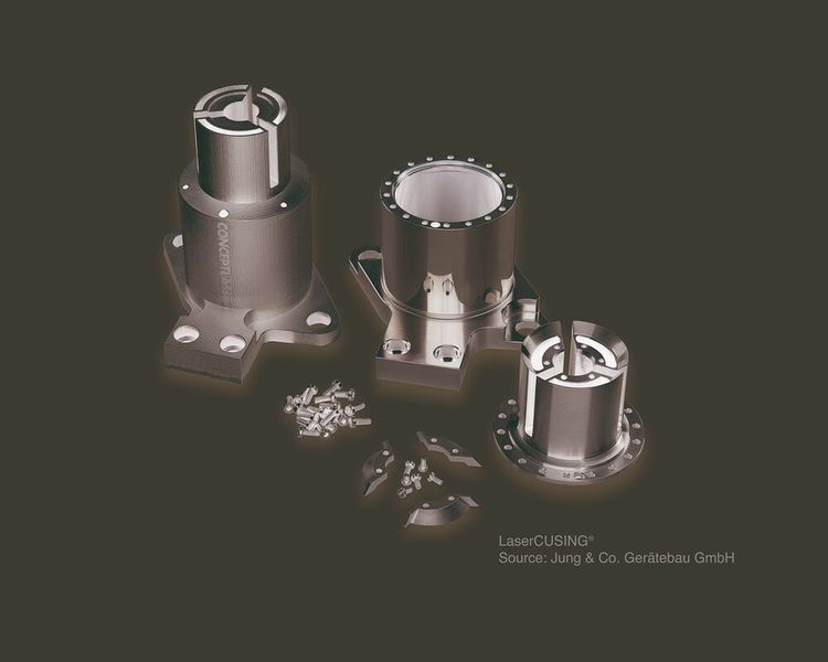 Auch Dosenfüllventile können durch den 3D-Druck einfacher gefertigt werden. (www.finamedia.de, www.concept-laser.de)