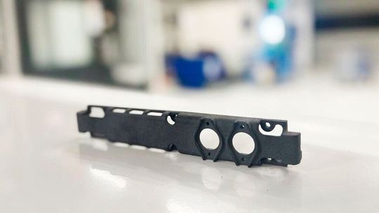 DuraKor is a high-performance engineering plastic mechanically similar to polypropylene.(Source:  Quickparts)