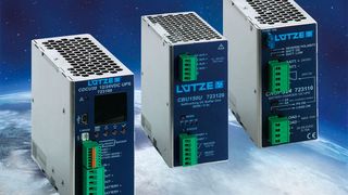 Das Lütze-DC-USV Management System mit 240 und 400 Watt. (Lütze)