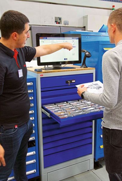 Wirtschaftlich und effizient: Automatisierte Werkzeugausgabe mit Bewirtschaftung durch den regionalen Service-Dienstleister   (Konrad Mücke)