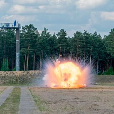 Auf ihrem Testgelände Technische Sicherheit in Horstwalde untersucht die Experten der BAM, wie sich Explosivstoffe in der Praxis verhalten.  (Bild: BAM)