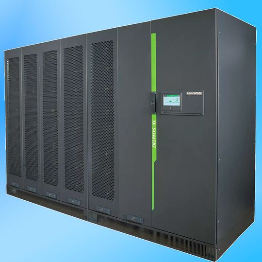 Das Modell „Delphys XL“ von Socomec bedient 1000 und 1200 kVA/kW. (Bild:  Socomec GmbH)