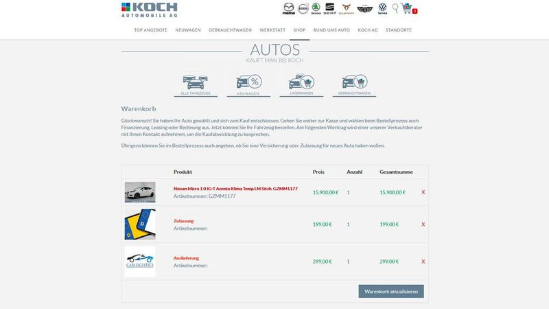 Autos online finanzieren: Digitalmanager Carl Biedermann von der Berliner Koch-Gruppe zeigt auf den Digital Automotive Days 2021, wie sein Unternehmen diesen Prozess in den Fahrzeugshop integriert hat.