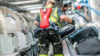 Cray X im Einsatz am Flughafen Stuttgart. (Bild: German Bionic)