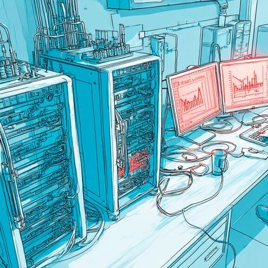 Ein Dual-NAS-Cluster soll Hochverfügbarkeit auch ohne Enterprise-Storage-System gewährleisten. (Bild: Midjourney / KI-generiert)