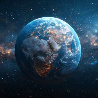 Astronomie erforscht die Welt der Galaxien und versucht, Entstehung, Aufbau und Entwicklung des Universums zu erklären.  (Bild: © Vladan – stock.adobe.com_KI-generiert)