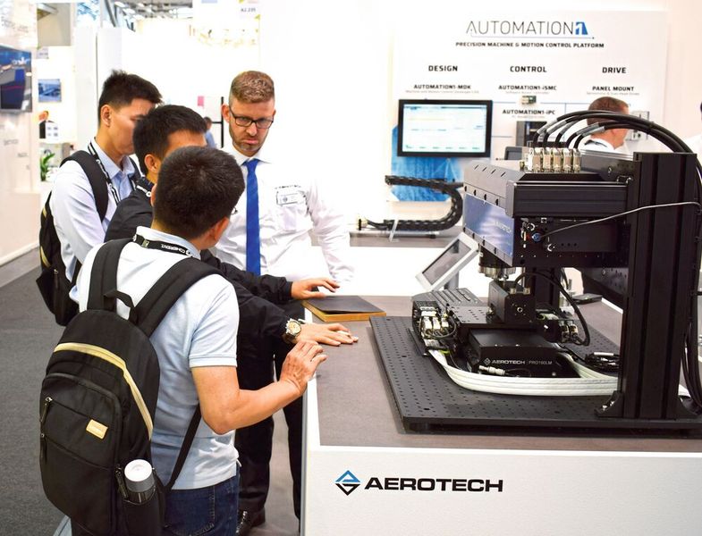 Der 5-Achs-Laserscanner AGV5D ist laut Aerotech insbesondere für die hochpräzise Fertigung komplexer Bauteile in der Medizintechnik, der Mikroelektronik, Automobilindustrie geeignet. (Bild: Aerotech)