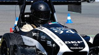Der Wagen des von SKF gesponserten Rennstalls Esslingen erreichte 2013 bei den Fahrzeugen mit Verbrennungsmotor den dritten Platz der Gesamtwertung. (Bild: Frank-Michael Anton)