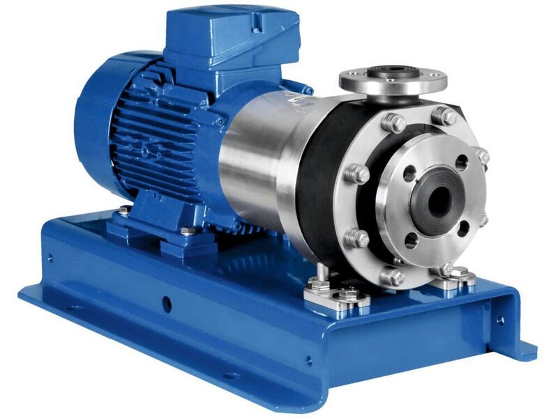 The MSKP centrifugal pump’s housing is made of thick, vacuum-resistant, corrosion- and diffusion-resistant solid polymer. (CP Pump Systems )