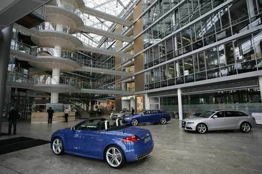 Auch von Innen bietet das Besucherzentrum einen interessanten Anblick. (Archiv: Vogel Business Media)