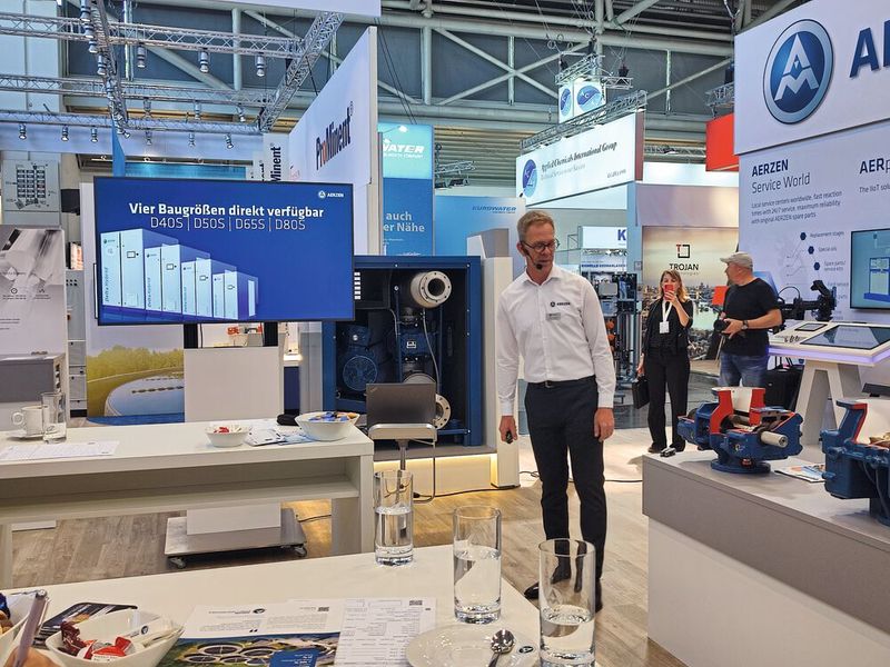 Neues bei Aerzen: Innovative Schraubengebläse (Bild: PROCESS)