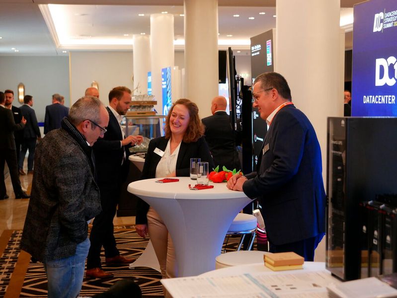 ...  an den Meeting-Points der Veranstaltungspartner auszutauschen. (Bild: Vogel IT-Medien GmbH)