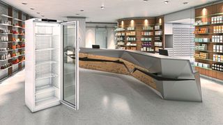 In Liebherr-Medikamentenkühlgeräten lagern hochwertige Präparate und empfindliche Medikamente jederzeit sicher. Optische und akustische Alarmsysteme warnen bei Temperaturabweichungen. (Liebherr)