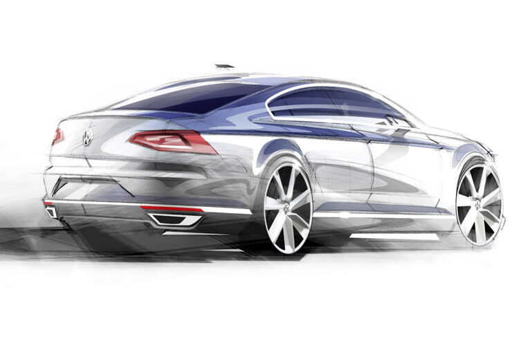 An der Länge von 4,77 Metern hat sich nichts geändert. (Foto: Volkswagen)