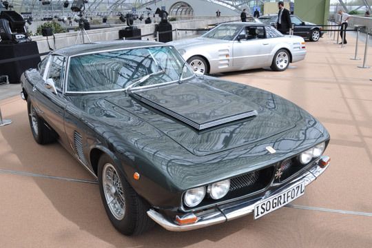 Vom Iso Grifo 7 Litri Coupé aus Mailand mit Baujahr 1969 wurde eine Stückzahl von lediglich 70 gefertigt. Laut Werksangabe kam der Grifo auf eine Höchstgeschwindigkeit von 300 km/h.  (Archiv: Vogel Business Media)