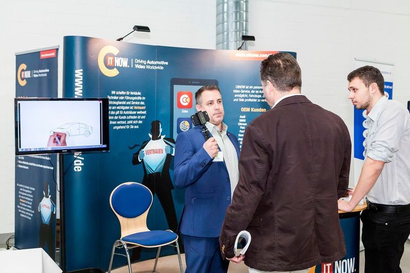 C-It-Now – unter anderem für die Umsetzung dieser Innovation erhielt das Autohaus Kunzmann am Vorabend des Kongresses den Gebrauchtwagen Award 2016. Bei der ReMa Expo erklärte das Unternehmen Ci-It-Now, wie Verkäufer in der Kommunikation mit Kunden Videos einsetzen können. (Stefan Bausewein)