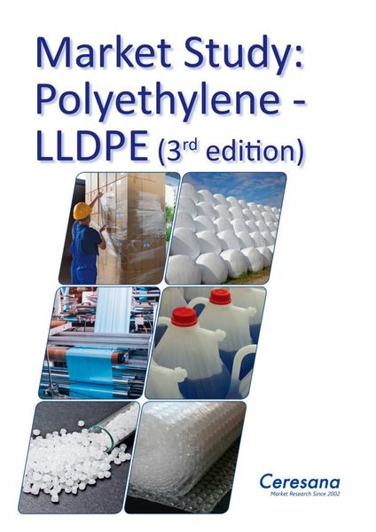 The Ceresana study expects average growth of approx. 4.1 % per year in the global demand for LLDPE until 2026. (Ceresana)
