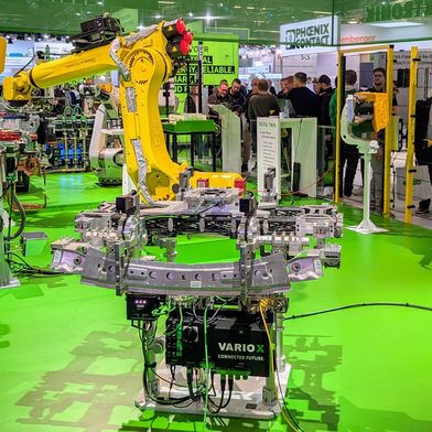 Auf der SPS 2025 zeigte Murrelektronik, wie dezentrale Automatisierung funktioniert. (Bild: S. Häuslein/VCG)
