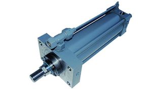 Bild 1:Verriegelungszylinder in Zugstangenbauweise für einen maximalen Betriebsdruck von 160 bar. Er wird unter anderem in Montageanlagen, in Hochdruck-Umformmaschinen und bei Absperrarmaturen verwendet. (Archiv: Vogel Business Media)