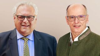 Pörner-Geschäftsführer Peter Schlossnikel (li.) und Andreas Pörner. (Bild: Pörner)