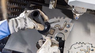 Die Software iAssist zeigt Konstrukteuren, wie sie ihre Baugruppen wirtschaftlich und fertigungstechnisch optimieren können. (Bild: Trumpf)