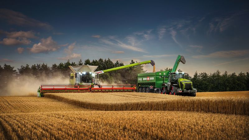 Claas forscht mit weiteren Unternehmen an einem Wasserstoffmotor für landwirtschaftliche Fahrzeuge.(Bild:  Claas)