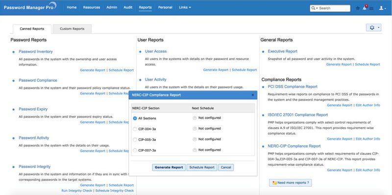 Reporting (ManageEngine)