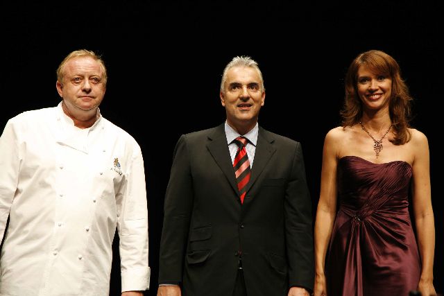 Alfons Schuhbeck, Andreas Zeitler und Silvia Laubenbacher (Archiv: Vogel Business Media)