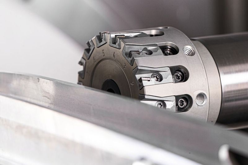The radial runout of the cutting inserts can be adjusted with micrometer precision. (Image:Horn/Sauermann)