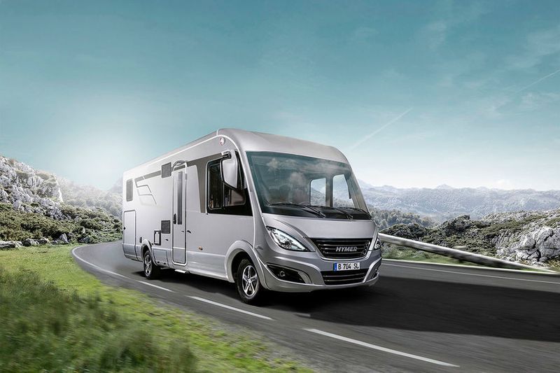 Die Chassis  der Hymper-Familie basieren künftig auf einer Leichtbauvariante von Design Composite. (Hymer)