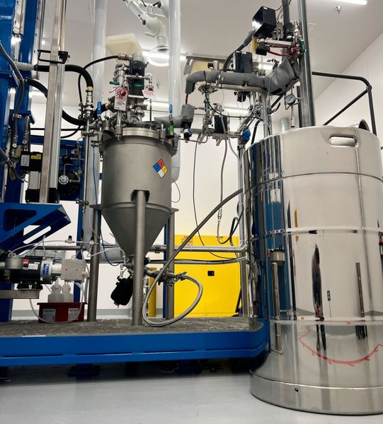 The new 75 liter mixer installed in the facility expansion.  (Source: Orbia)