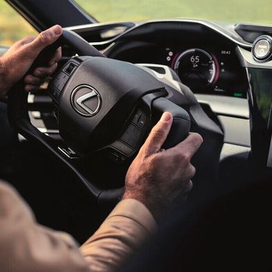 Steer-by-wire is a core technology for automated driving. Lexus is now using it in the new RZ. (Image:Lexus)