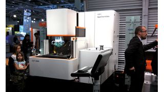 Die Cut 2000 erinnert nicht mehr ganz an längst vergangene Agie SA Losone Design-Spitzenleistungen (www.gfac.com). (Bilder: F. Hofer) (Archiv: Vogel Business Media)