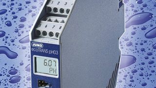 Hutschienen-Messumformer pH03  (Bild: Jumo)