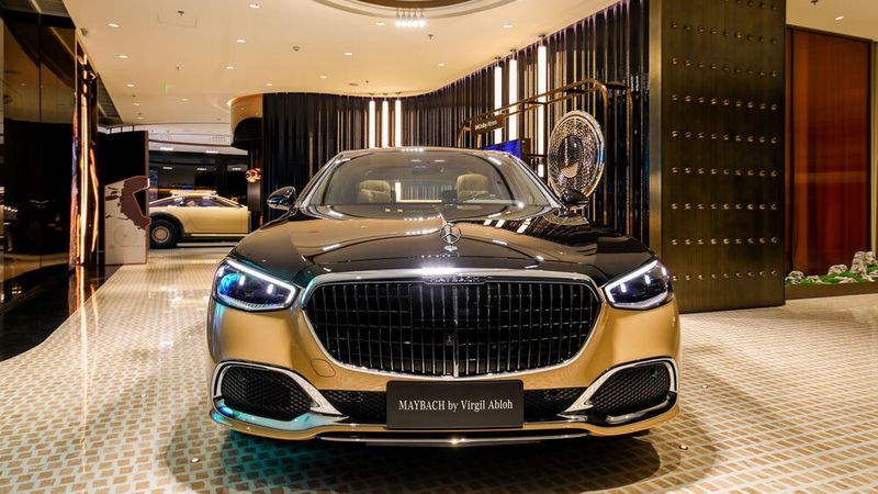 Maybach-Kunden können sich ihr Auto nun auch physisch zusammenstellen. (Bild: Maybach)