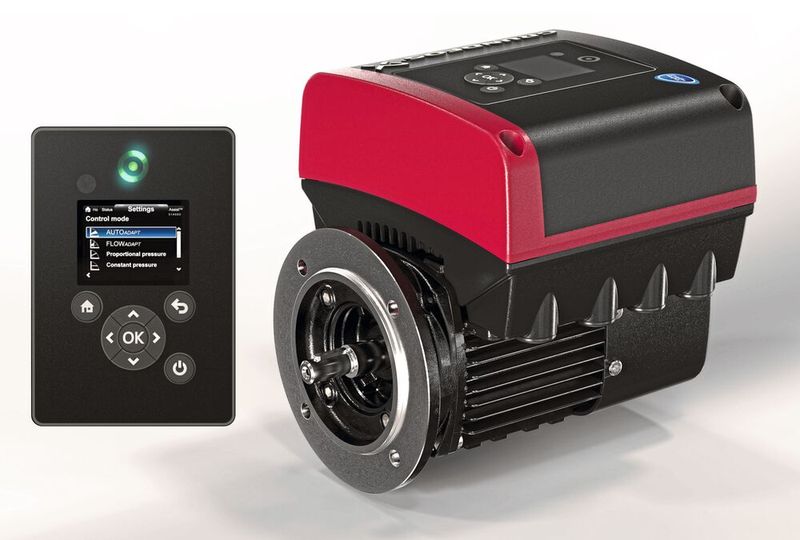 A milestone in efficiency: Grundfos permanent-magnet synchronous motor with IE5 classification — the highest energy efficiency classification in the world for electric motors (Source: Grundfos)