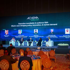 Saudi-Arabiens Bestreben nach einer diversifizierten, wissensbasierten Wirtschaft, war das zentrale Thema des Events.(Bild:  Messe Frankfurt)