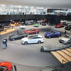 Der Schauraum ist ... (Bild:  © Daimler AG)