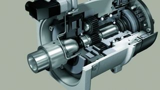 Das Zweigang-Klauengetriebe 2k Speedline von ZF verfügt nach Angaben des Herstellers über eine extrem geringe Temperaturentwicklung bei sehr hohen Drehzahlen (Archiv: Vogel Business Media)