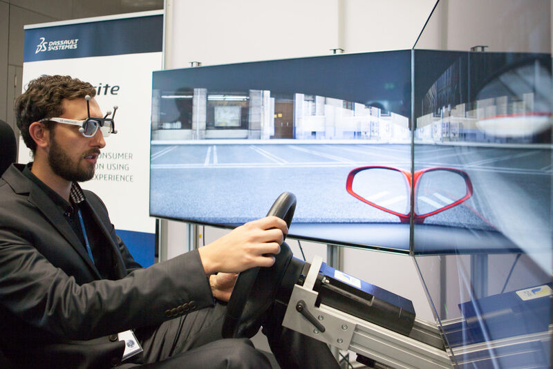 Reale und virtuelle Welten verschmelzen durch die Technologien von 3D-Xcite, ehemals RTT. (Bild: Dassault Systèmes)