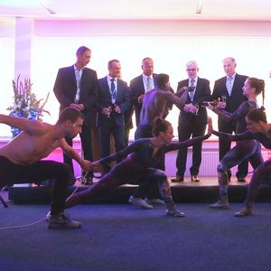 V.l..n.r.:  Jiri Dostrašil, Pieter Teeninga, Andreas Westhäuser, Piet Mosterd und Jaroslav Drozd.