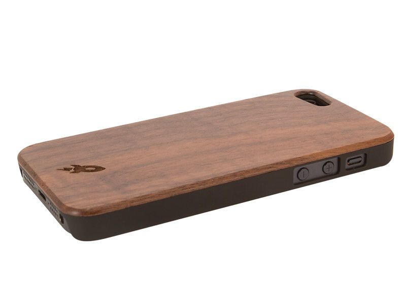 Hier ein Walnuss-Holz-Cover von Rocketcases. (Bild: Rocketcases)