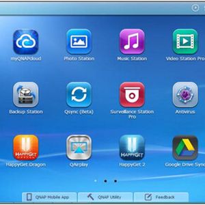 Immer mehr Funktionen listet Qnaps App Center auf.